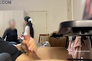 My stepmom and I caught our husband watching porn