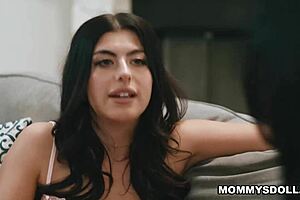 Stepmom Jennifer White fulfills daring fantasies with stepdaughter