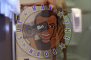 i got a sloppy blowjob from harley rose after volleyball, her blonde hair messy with that big black monster cock