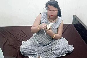 Devar shares favorite banana with sister-in-law at home