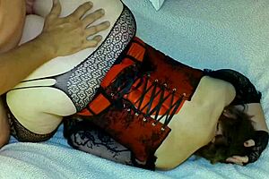 granny bijou relaxes with toys and music at home