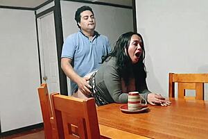 i fucked my stepmother while she was clearing the table