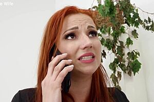 busty wife jolee love preps ass for bbc action