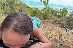 Anal sex outdoors on the beach in Northeastern Brazil