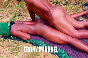 Blacksmith’s unexpected whirlwind: African teen gets fucked on roadside