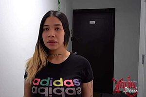 Hot neighbor fucks curvy Venezuelan