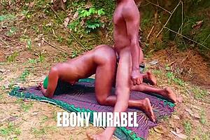 Blacksmith’s unexpected whirlwind: African teen gets fucked on roadside