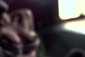 MILF Gets Facial After Quick Blowjob And Handjob!