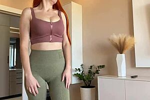 My friend's red-haired stepmom seduced and fucked me