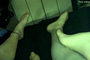 Hell yeah! Milf and I rock nylon pantyhose in hot action!