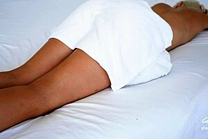 Stepmom oiled, massaged, and taken to new heights