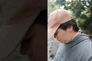 I love to make blowjob in the open air, it's my favorite