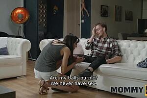 Milking Stepmommy For Sex