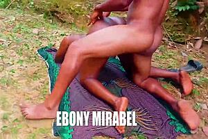 Blacksmith’s unexpected whirlwind: African teen gets fucked on roadside