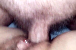 I double dick my wife with a dildo while she sucks it.