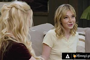 Demi Hawks and Chloe Surreal in steamy threesome