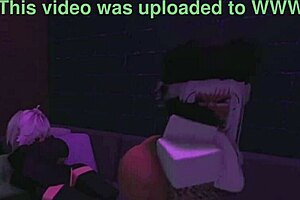 Besties ride monster cocks in rough assfucking game