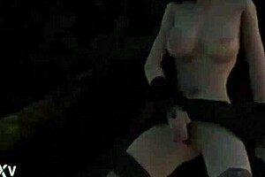 Big assed 3D MILF enjoying a big cock ride
