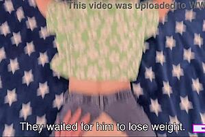 Cute blonde gets sticky, sucks through panties
