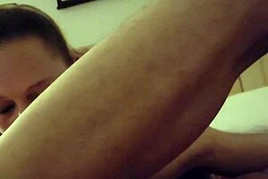 my slutty wife is pushing her deepthroat skills to the max with some dirty talk