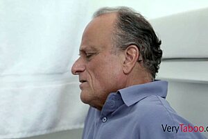 angry latina stepmom rose monroe locks husband and fucks son