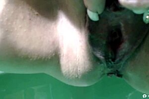 wow, check this wet russian girl's hot squirt and pissing show!