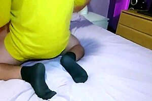The guy fought with his son's friend and then fucked him in the ass