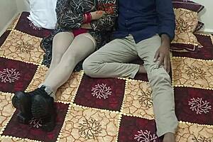 An Indian guy licks his girlfriend’s pussy and fucks her hard in this steamy Hindi video