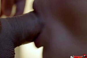 My mouth drools with cock inside during oral sex