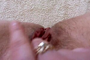 Brunette beauty explores anal and squirt mastery