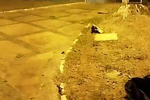 i flashed on the football field and got cum on my face almost caught 😏