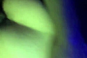 sexy phat booty bent over in garage getting smashed