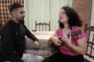 Stepsister sought music help; I assisted, captured intimacy