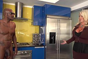 Milf cougar in interracial group activity