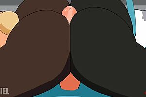 Nicole Watterson teaches Gumball about family bonding in a steamy way