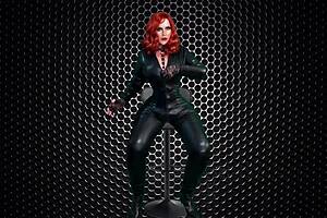 Avenger fuck and creampie sexy granny Black Widow