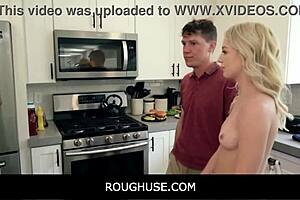 My cute teen GF Britt Blair got used and fucked rough