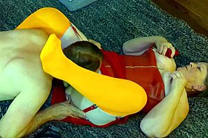 lexi luna, hot milf, asks stepson to warm pussy.