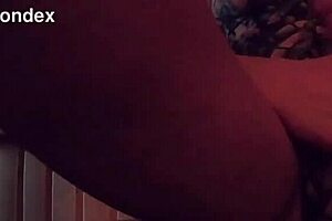 A girl was having fun in the sauna with a stranger
