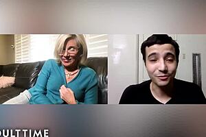 hey, mature beauty payton hall is craving her step-grandson’s touch