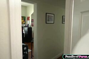 Stepson could not restrain his ardor with stepmom