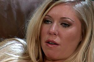 Blonde Milf In High Heels Sucking And Fucking Cougar