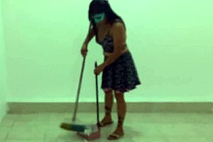 A lazy, rebellious employee's steamy work encounter unfolds