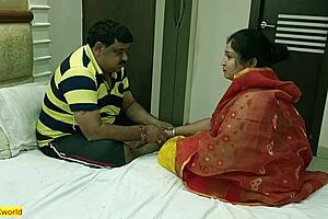 middle aged husband struggles, hot wife in desi erotic play