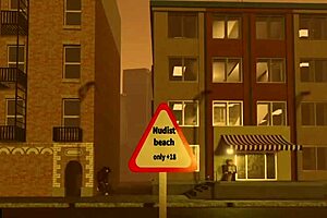 antonela chan enjoys a nude milf beach day