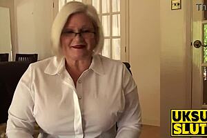 Granny takes anal expertly