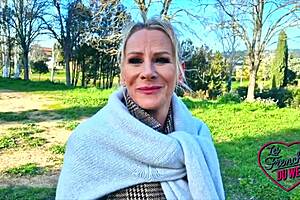 victoria belle, the french milf, always craving a big cock in her lingerie.