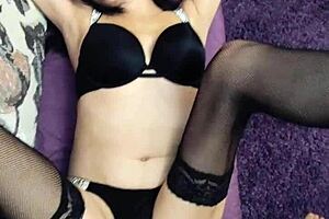 Elegant Couple's Homemade Intimate Moments