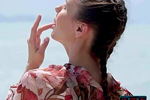 Two Ukrainian milf babes, Jana Bubu and Elina, doin softcore stuff, so hot