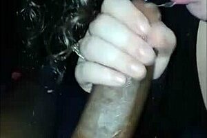 sexy young lady sucks big dick and gets massive facial!